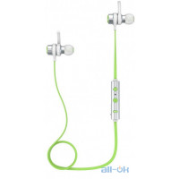 Навушники з мікрофоном Baseus B16 Comma Bluetooth Silver / Green